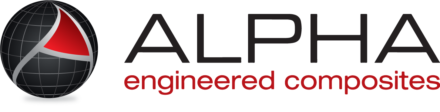 ALPHA engineered composites logo